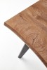 KOPMAN - Justerbart bord i naturek 150-210 cm