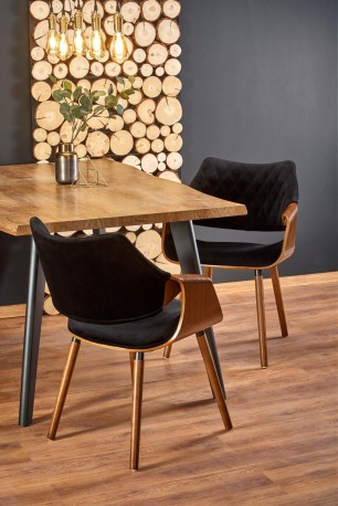 KOPMAN - Justerbart bord i naturek 150-210 cm
