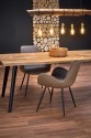 KOPMAN - Justerbart bord i naturek 150-210 cm