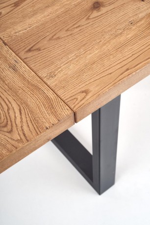 REDÉN - Justerbart bord i massivt trä ljusek 160-250 cm