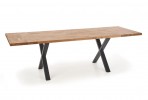 APEXA - 160x90CM FÖRLÄNGNINGSBART MATBORD MASSIV EK
