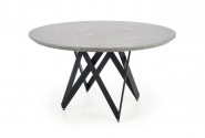 WHARF - Vackert matbord med grå marmor 140 cm