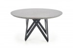 WHARF - Vackert matbord med grå marmor 140 cm