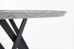 WHARF - Vackert matbord med grå marmor 140 cm