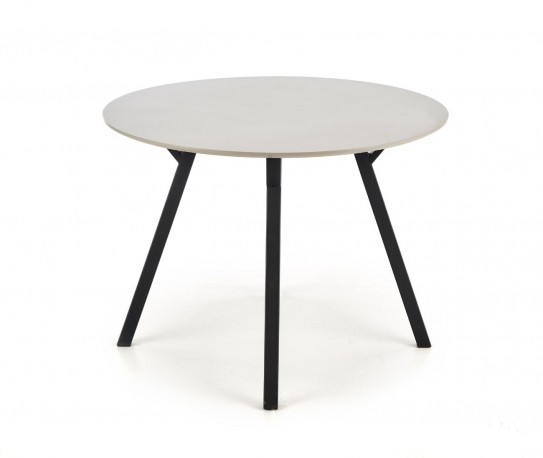 BALROG ROUND table light gray / black