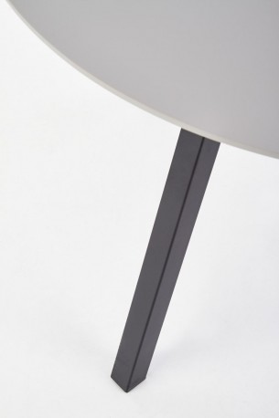 BALROG ROUND table light gray / black