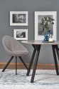 BALROG ROUND table light gray / black