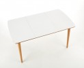 COPPER - Justerbart bord i massivträ 140-185 cm