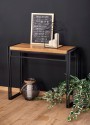 SIMON - Elegant sminkbord i industriell stil 90 cm