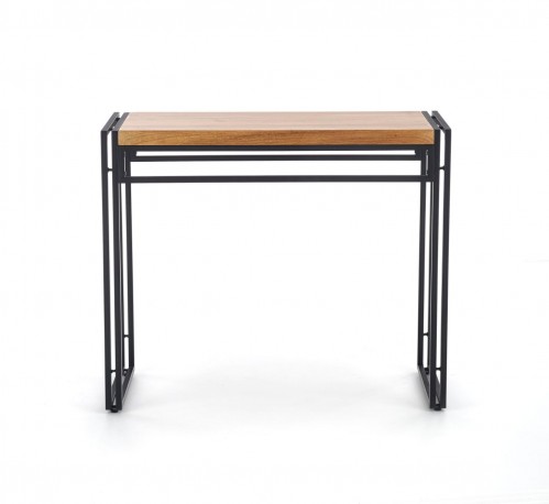 SIMON - Elegant sminkbord i industriell stil 90 cm