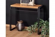 SIMON - Elegant sminkbord i industriell stil 90 cm