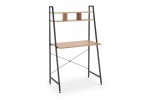 NORDLAND - Skrivbord med smidig hylla sonomaek 142 cm