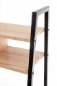 NORDLAND - Skrivbord med smidig hylla sonomaek 142 cm