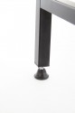 NORDLAND - Skrivbord med smidig hylla sonomaek 142 cm