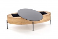 WALTER - Elegant soffbord med förvaringsfunktion 120 cm
