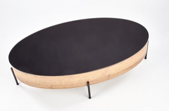 WALTER - Elegant soffbord med förvaringsfunktion 120 cm