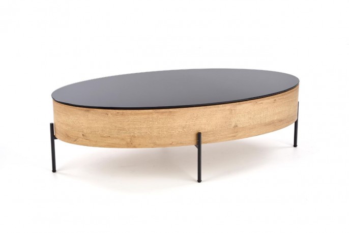 WALTER - Elegant soffbord med förvaringsfunktion 120 cm