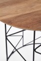 MUSAKA table walnut / black