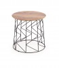MUSAKA table walnut / black