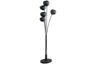Stehleuchte Magma 170cm schwarz gold