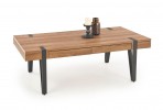 TULUZA coffee table honey nut / black