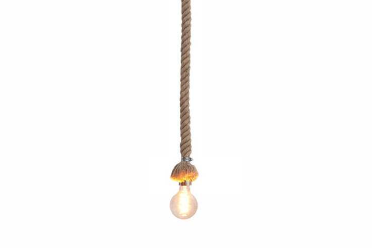 Hängeleuchte Seven Seas 150cm m. echtem Tau