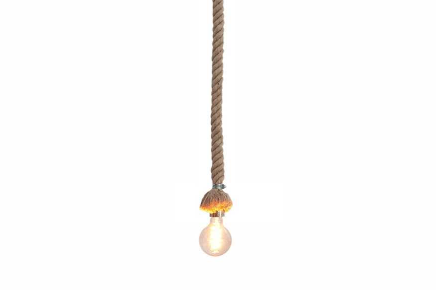 Hängeleuchte Seven Seas 150cm m. echtem Tau