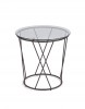 MANILA table black / smoked