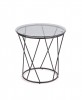 MANILA table black / smoked