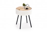AURA table white / black