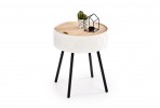 AURA table white / black