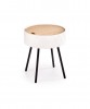 AURA table white / black