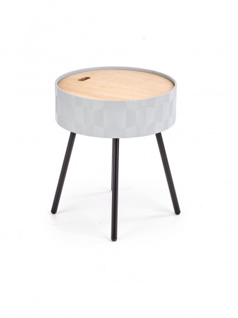 AURA table gray / black