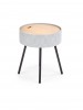 AURA table gray / black