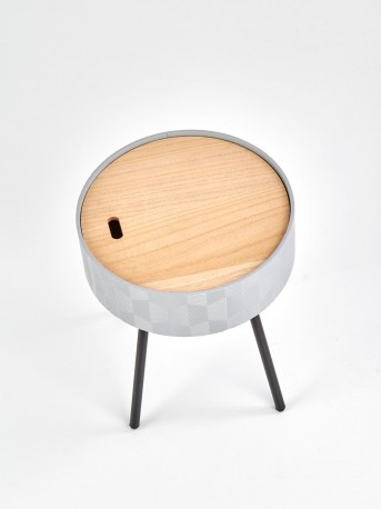 AURA table gray / black