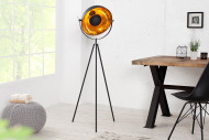 Stehleuchte Studio 140cm schwarz gold