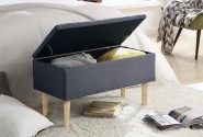 CLEO bench with container gray