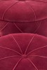 POLLY set of 2 poufs, burgundy