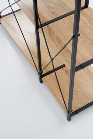 REG19 bookcase sonoma oak / black