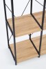 REG19 bookcase sonoma oak / black