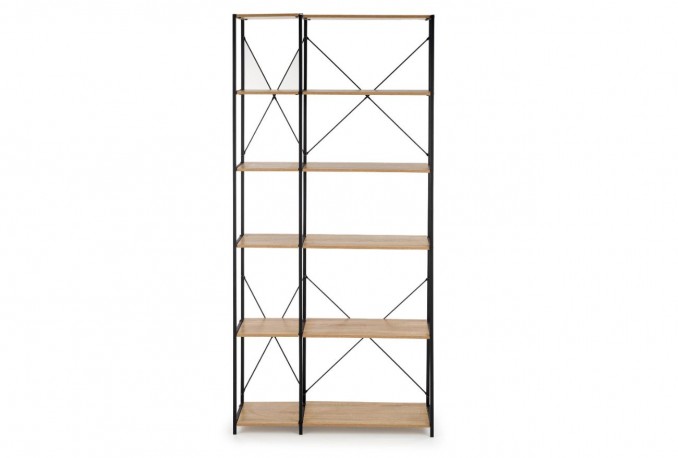 REG19 bookcase sonoma oak / black