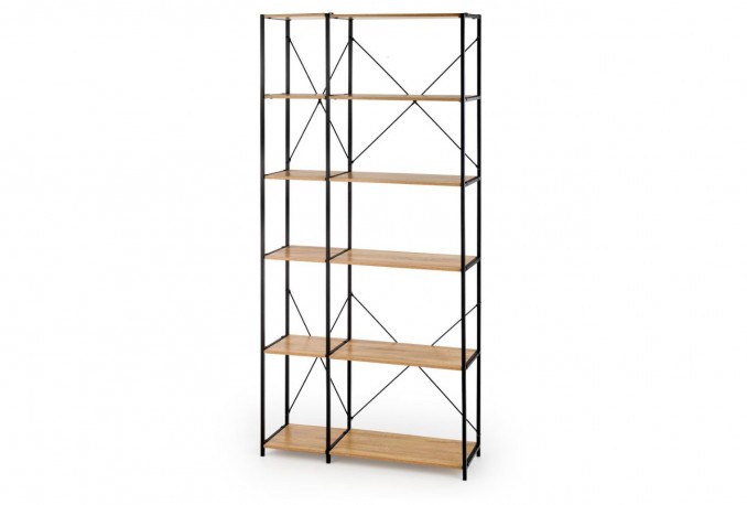 REG19 bookcase sonoma oak / black