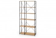 REG19 bookcase sonoma oak / black