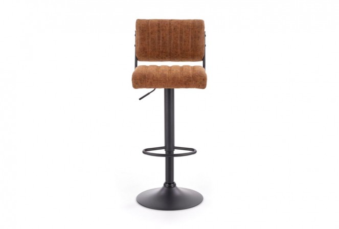 H-88 bar stool - brown / black 2