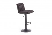 H-89 bar stool - dark gray / black