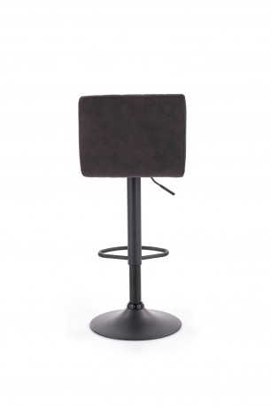 H-89 bar stool - dark gray / black