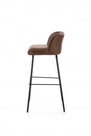 H92 bar stool dark brown