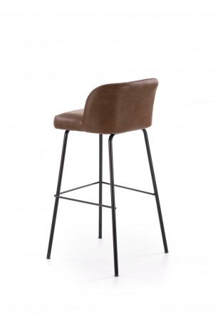 H92 bar stool dark brown