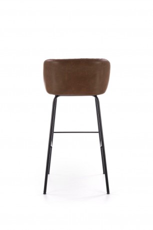 H92 bar stool dark brown