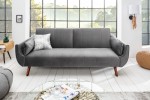 MIRAMISS - 215CM SILVERGRÅ BÄDDSOFFA